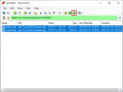 「Download」アイコンをクリック